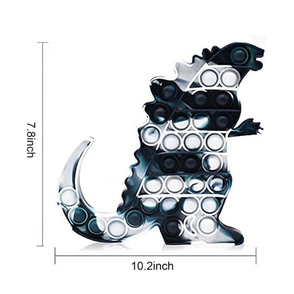 Pop it Toys Godzilla and King Kong.  Helps with stress and anxiety - Picture 4 of 5